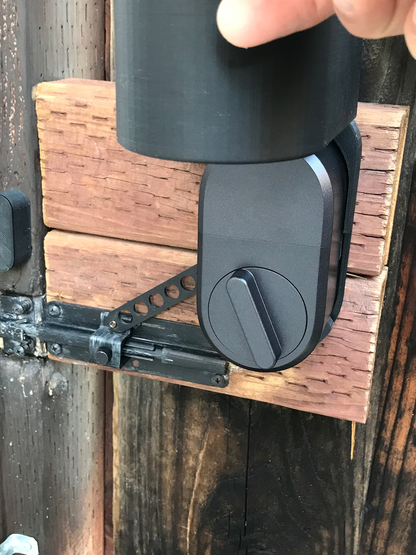 Gate Mount Smart Lock Conversion Adapter Kit