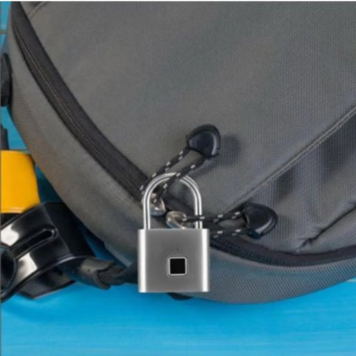 Portable USB Recharge Fingerprint Padlock