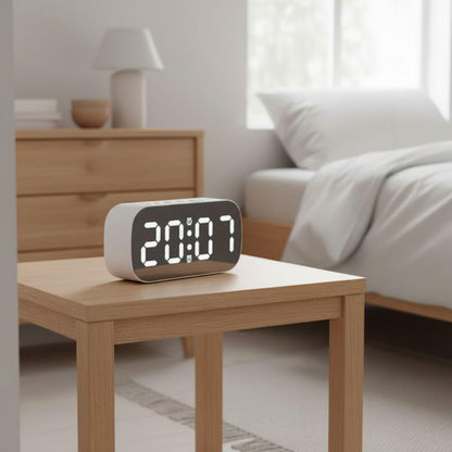 Minimalist Dual Alarm LED Digital Desk Clock