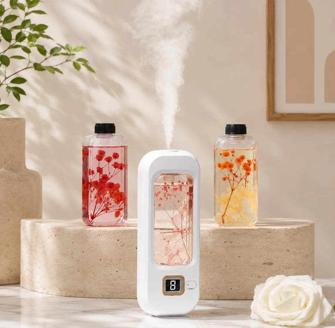 1.5L Removable Tank Ultrasonic Cool Mist Humidifier