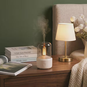 Flame Visual USB Mini Aroma Humidifier Lamp
